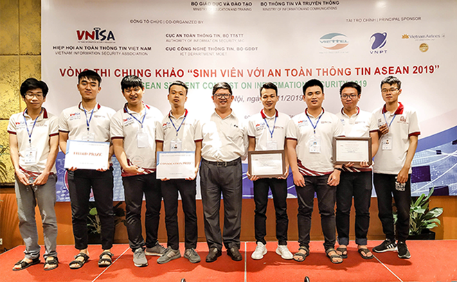 ĐH Duy Tân đoạt giải Ba cuộc thi 'Sinh viên với an toàn thông tin ASEAN 2019'