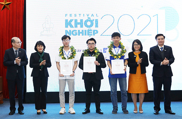 Sinh viên Duy Tân giành giải ba cuộc thi Khởi nghiệp quốc gia 2020